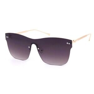 Cat Eye‎ Sunglasses Women Black LensFashion  Oversized Shield Sunglasses Luxury